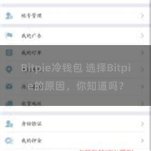 Bitpie冷钱包 选择Bitpie的原因，你知道吗？