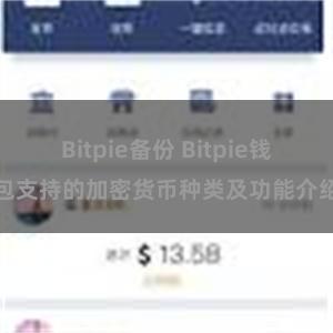 Bitpie备份 Bitpie钱包支持的加密货币种类及功能介绍