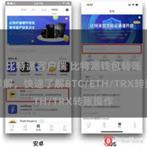 比特派客户端 比特派钱包转账教程详解，快速了解BTC/ETH/TRX转账操作