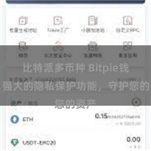 比特派多币种 Bitpie钱包：强大的隐私保护功能，守护您的资产
