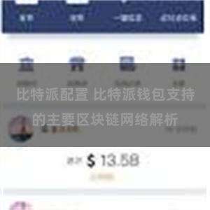 比特派配置 比特派钱包支持的主要区块链网络解析