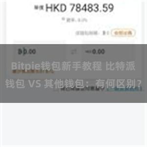 Bitpie钱包新手教程 比特派钱包 VS 其他钱包：有何区别？