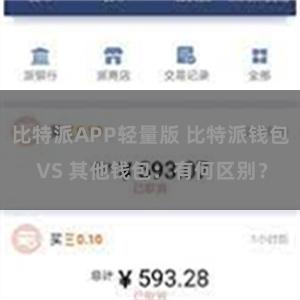 比特派APP轻量版 比特派钱包 VS 其他钱包：有何区别？